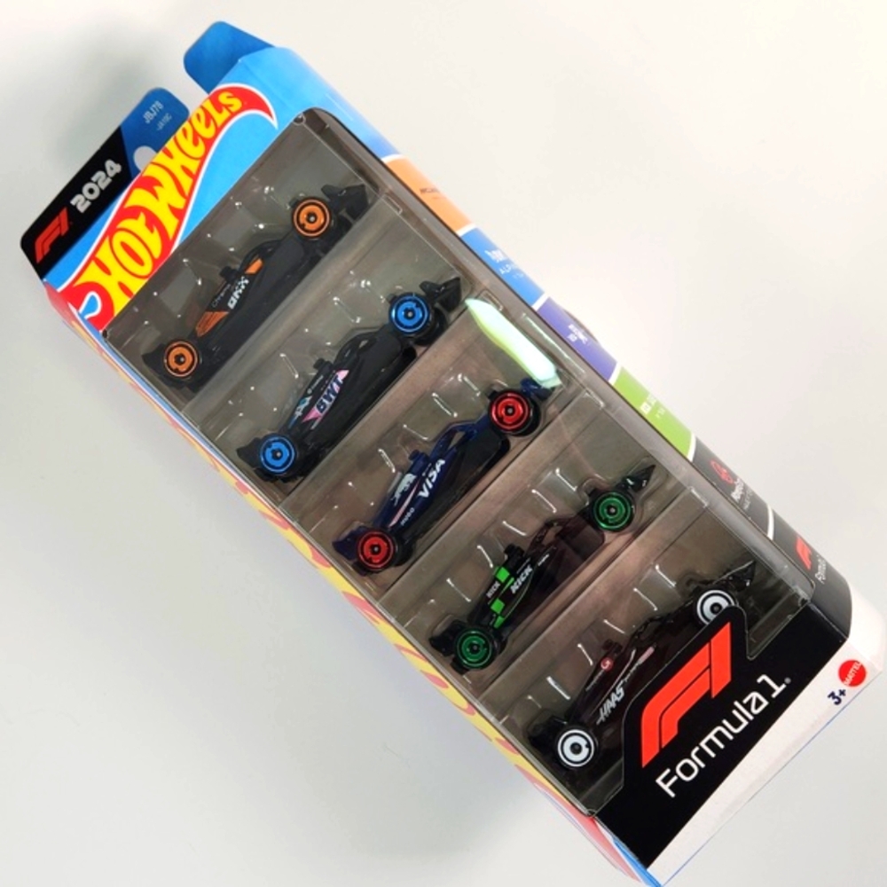 Hot Wheels F1 5 Pack 2024 NWT FACTORY SEALED